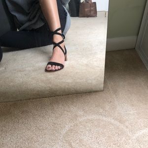 Steve Madden (lightly worn) heeled sandal